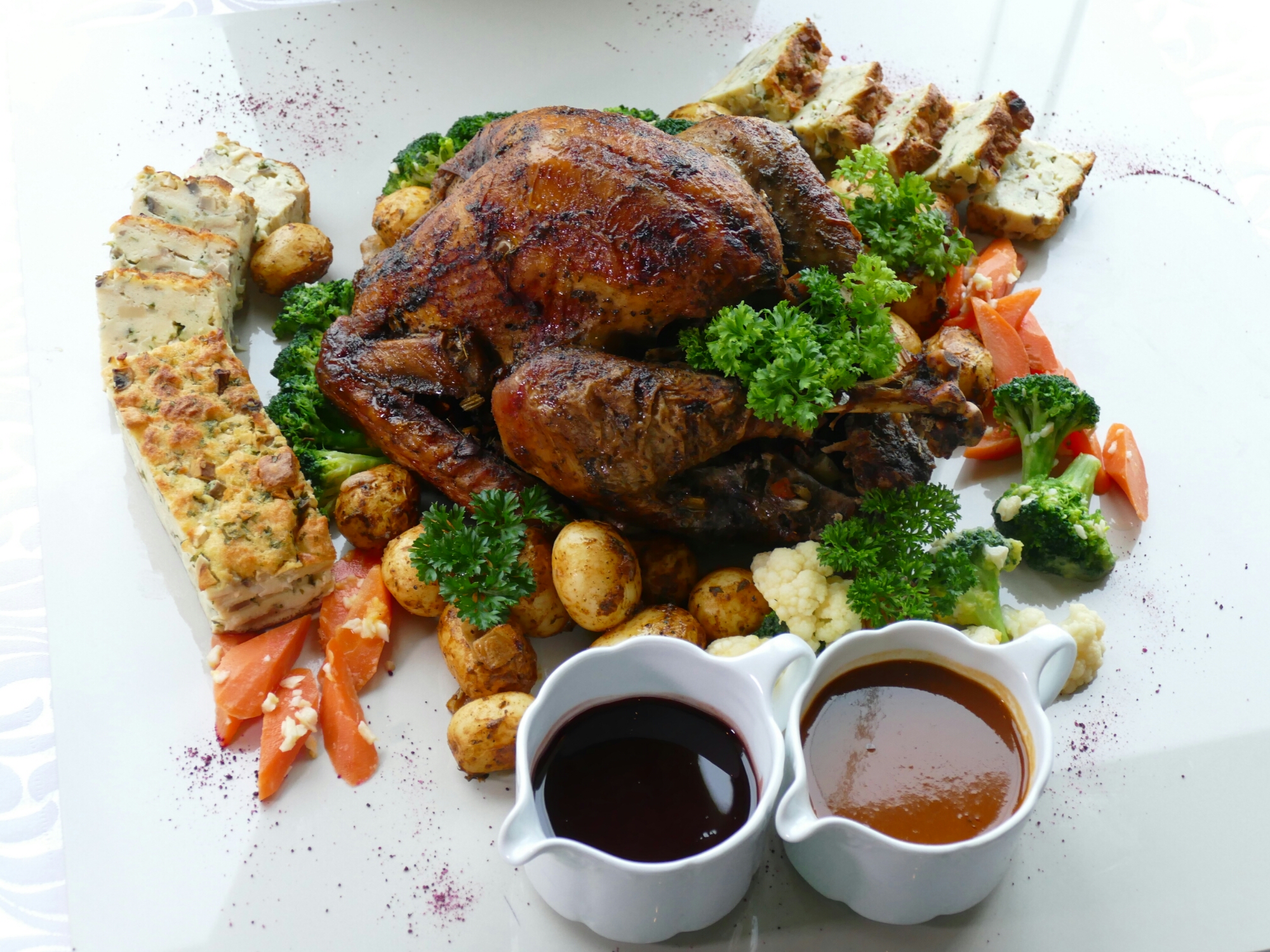 Photo 5 - For Take Away - Whole Roasted Turkey with potato, vegetables, Cranberry juice & turkey juiceat RM 288.00 at Bubbles & Bites.jpeg image