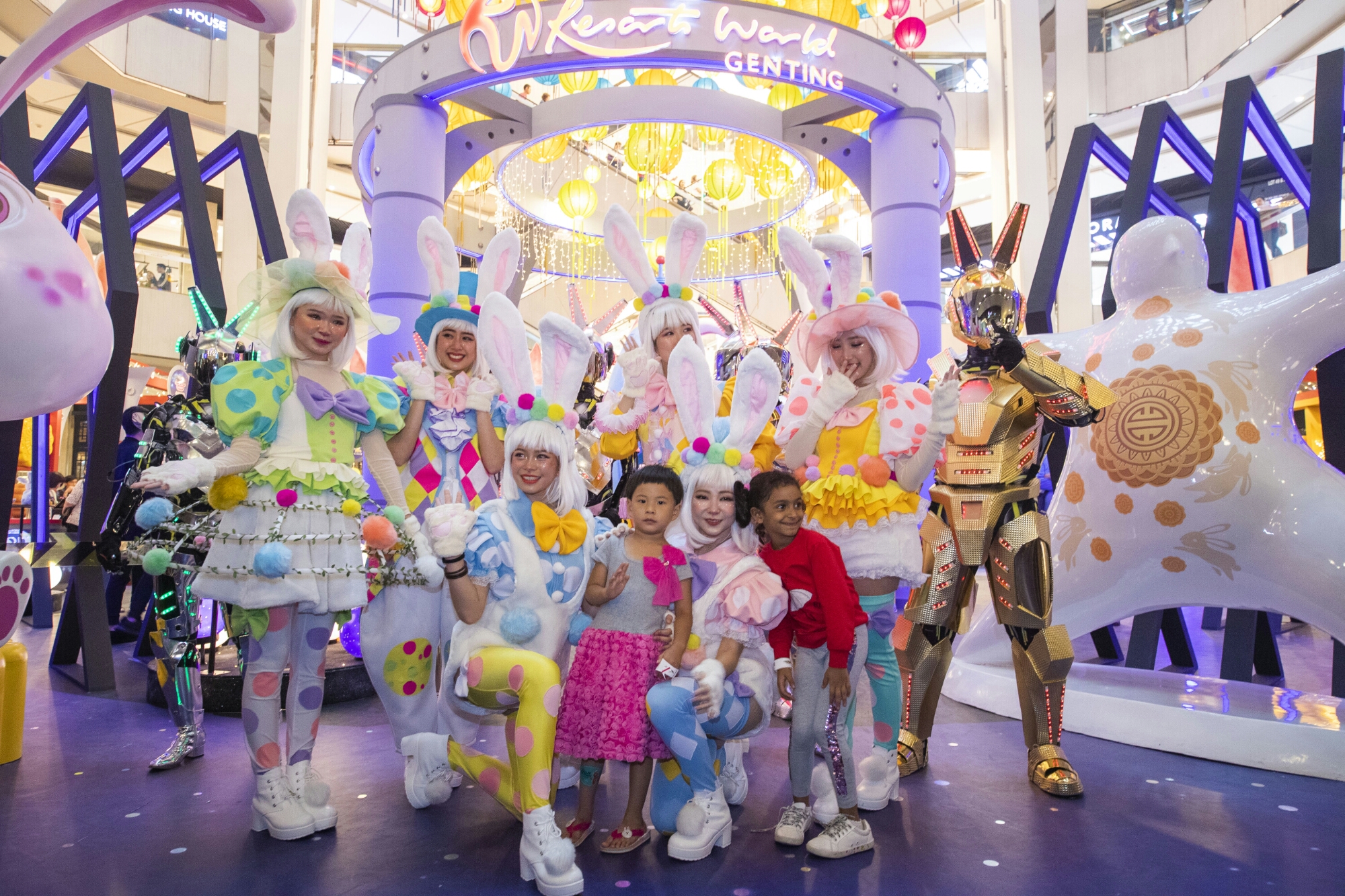 Tea Party on the Moon Bunnies at SkyAtrium.jpg image